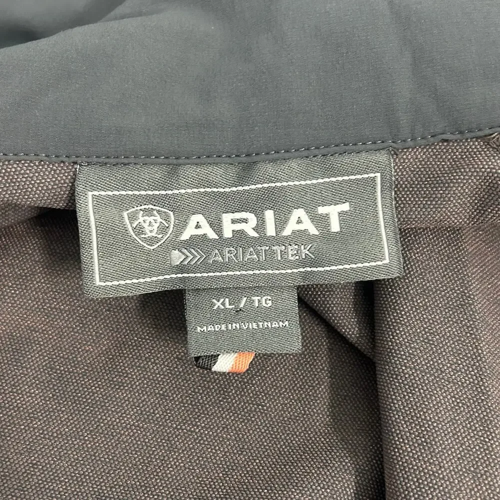 Ariat Women's Gray Utility Jacket with Pink Trim - Picture 9 of 10